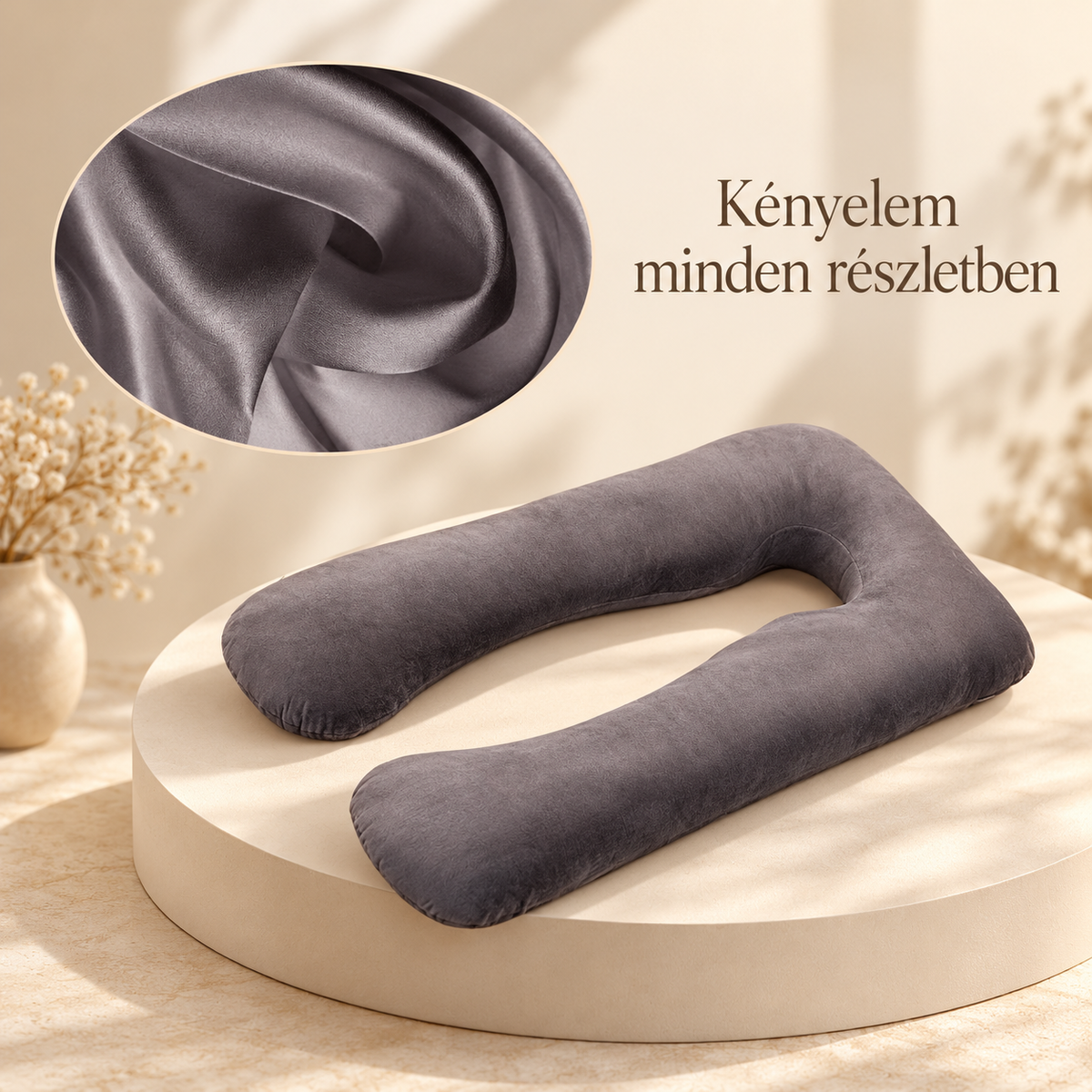 SideDream U alakú kismamapárna – termékfotó